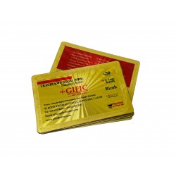  GOLD/FILM COMPLIMENTRY CARD
